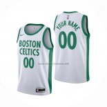 Camiseta Boston Celtics Personalizada Ciudad 2020-21 Blanco (2)